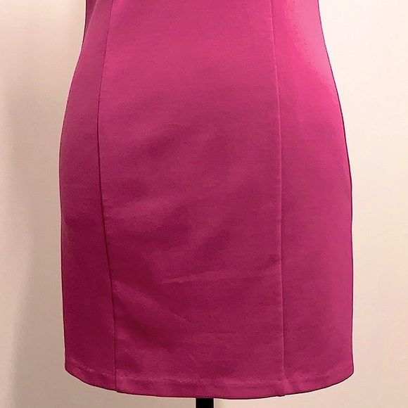 🎉2XHP🎉Bebe Hot Pink Size S Bodycon Dress - Picture 9 of 16